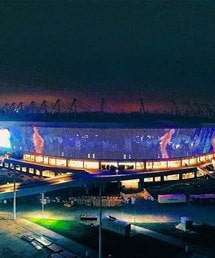 реклама на стадионе Ростов арена
